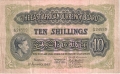 East Africa 10 Shillings,  1. 9.1950